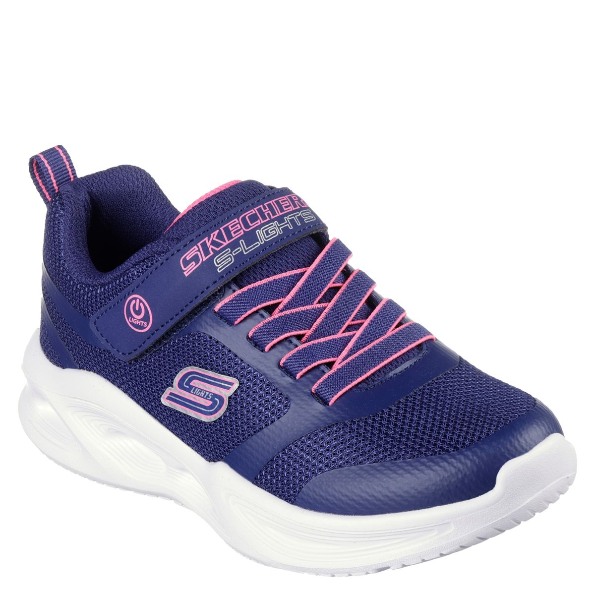 SKECHERS - Sola Glow Zapatilla Urbana Niña Azul (26 a 33) Skechers