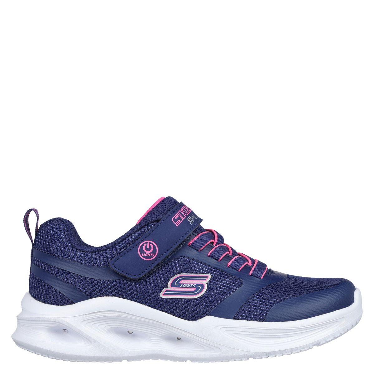 SKECHERS - Sola Glow Zapatilla Urbana Niña Azul (26 a 33) Skechers