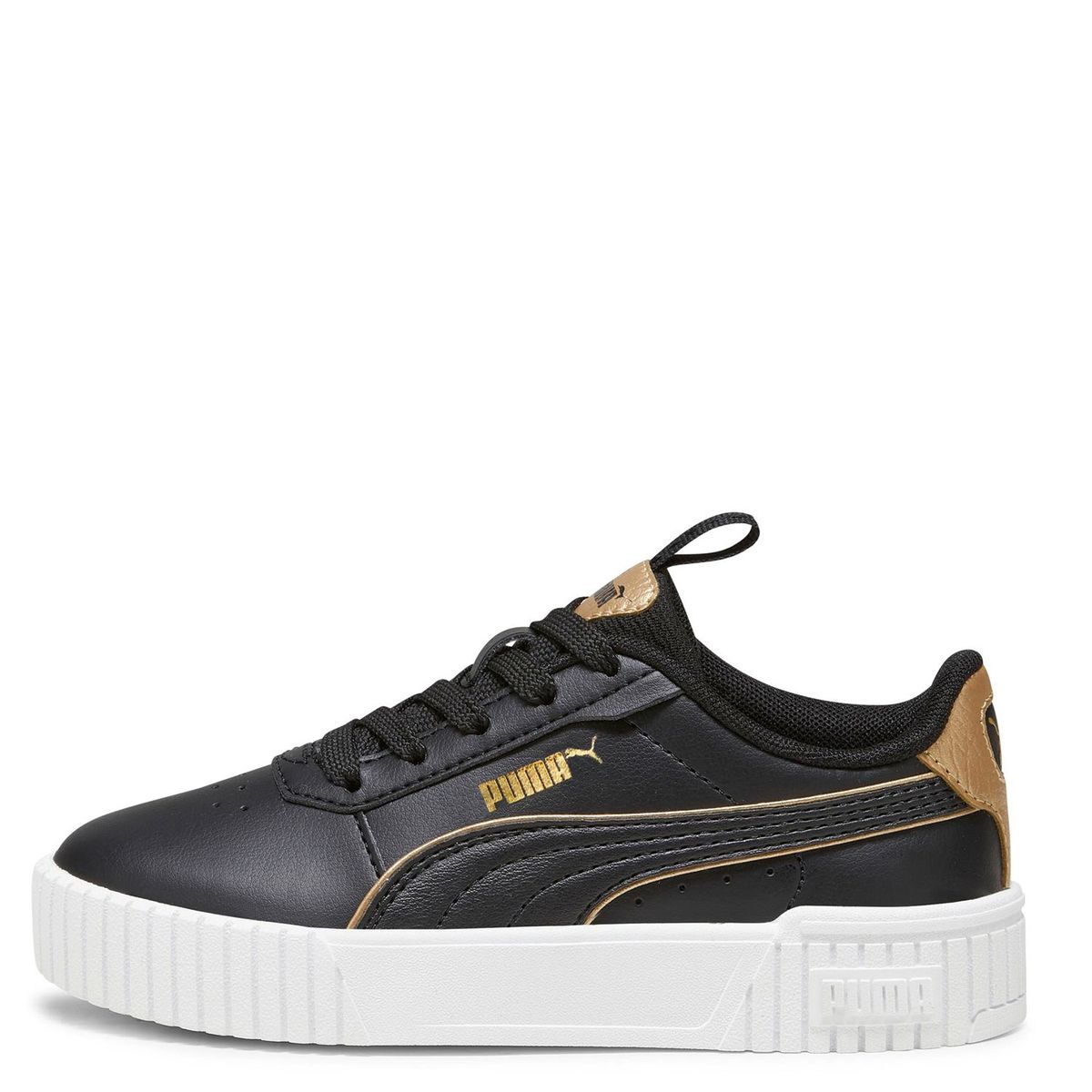 PUMA - Carina 2.0 Pop Up Metallics Ps Zapatilla Urbana Niña Negro Puma