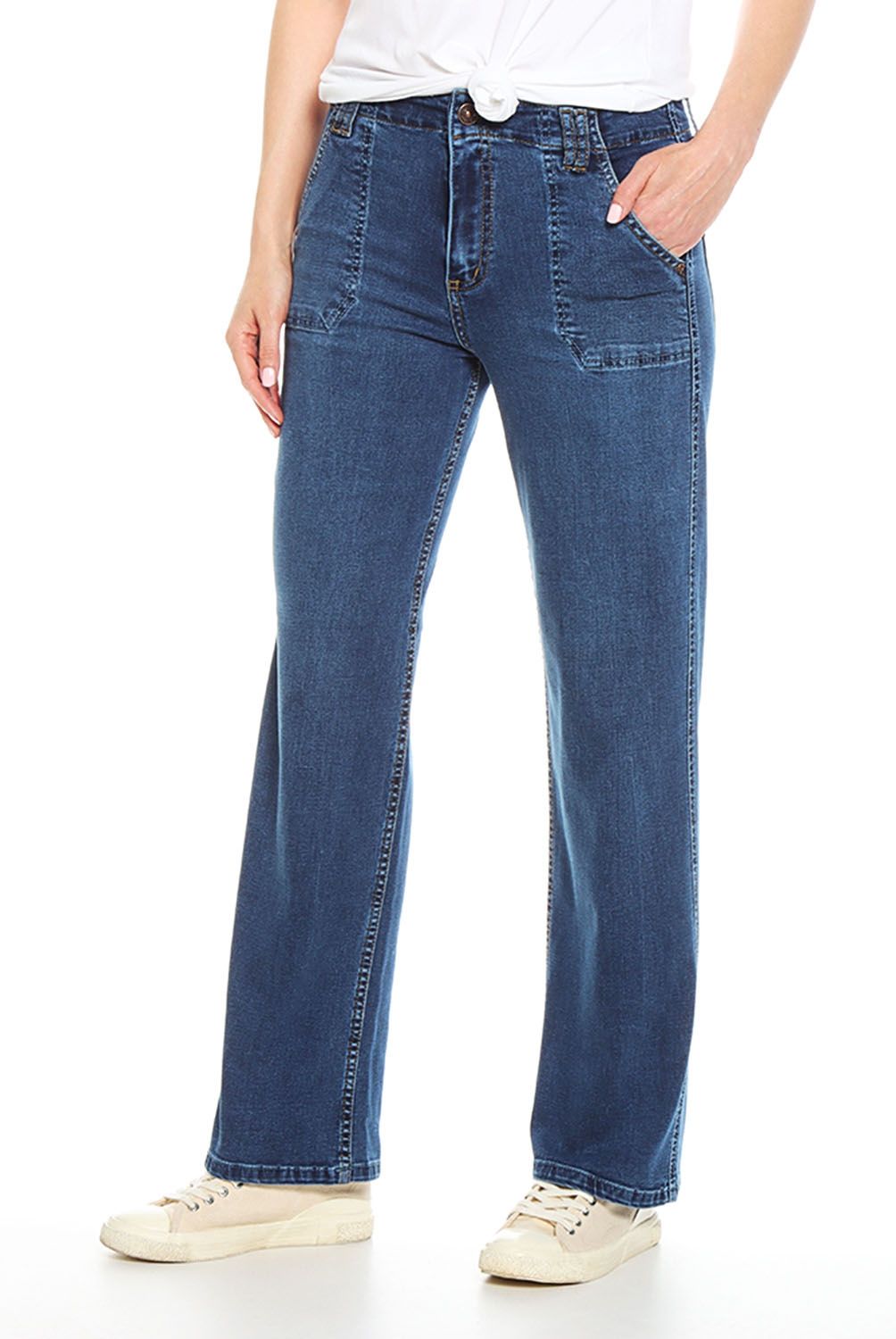 WADOS - Jeans Palazzo Tiro Alto Mujer Wados