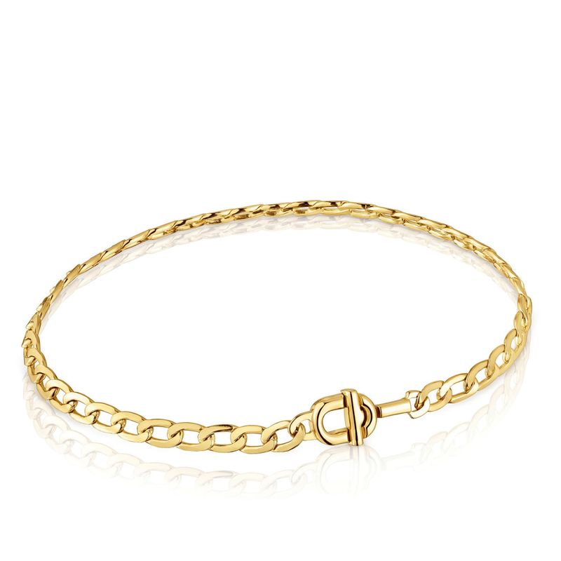 TOUS - Pulsera Con Baño De Oro 18 Kt Sobre Plata Tous Manifesto Mujer Tous