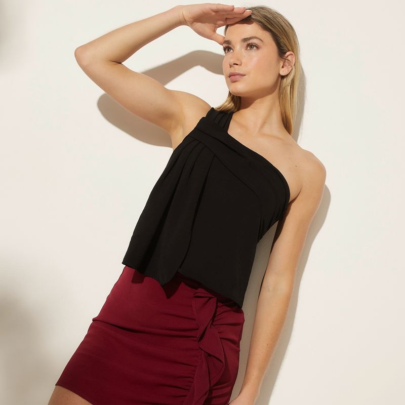 SYBILLA - Blusa Sin Mangas Mujer Paula Mekis para Sybilla