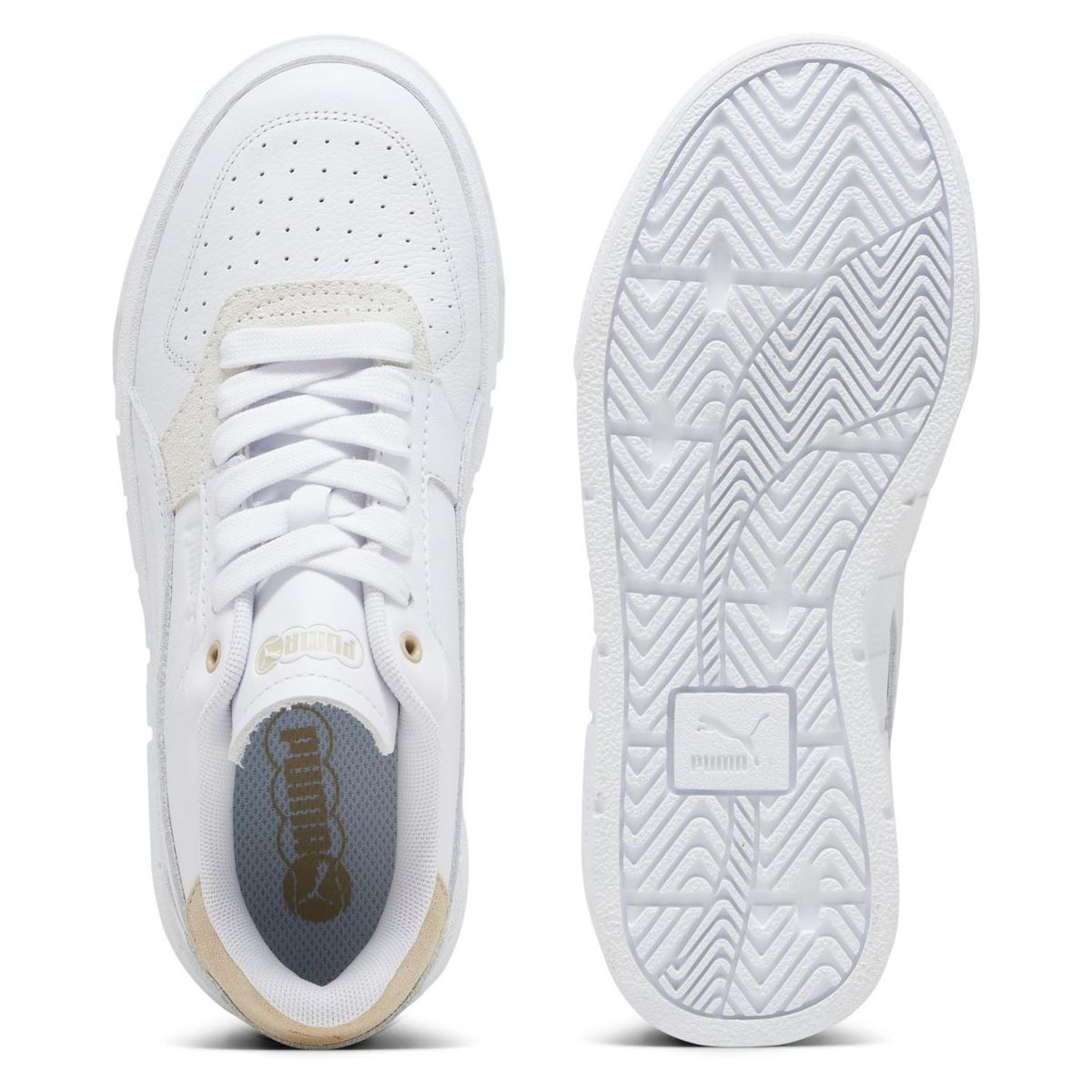 PUMA - Cali Court Match Zapatilla Urbana Mujer Blanco Puma