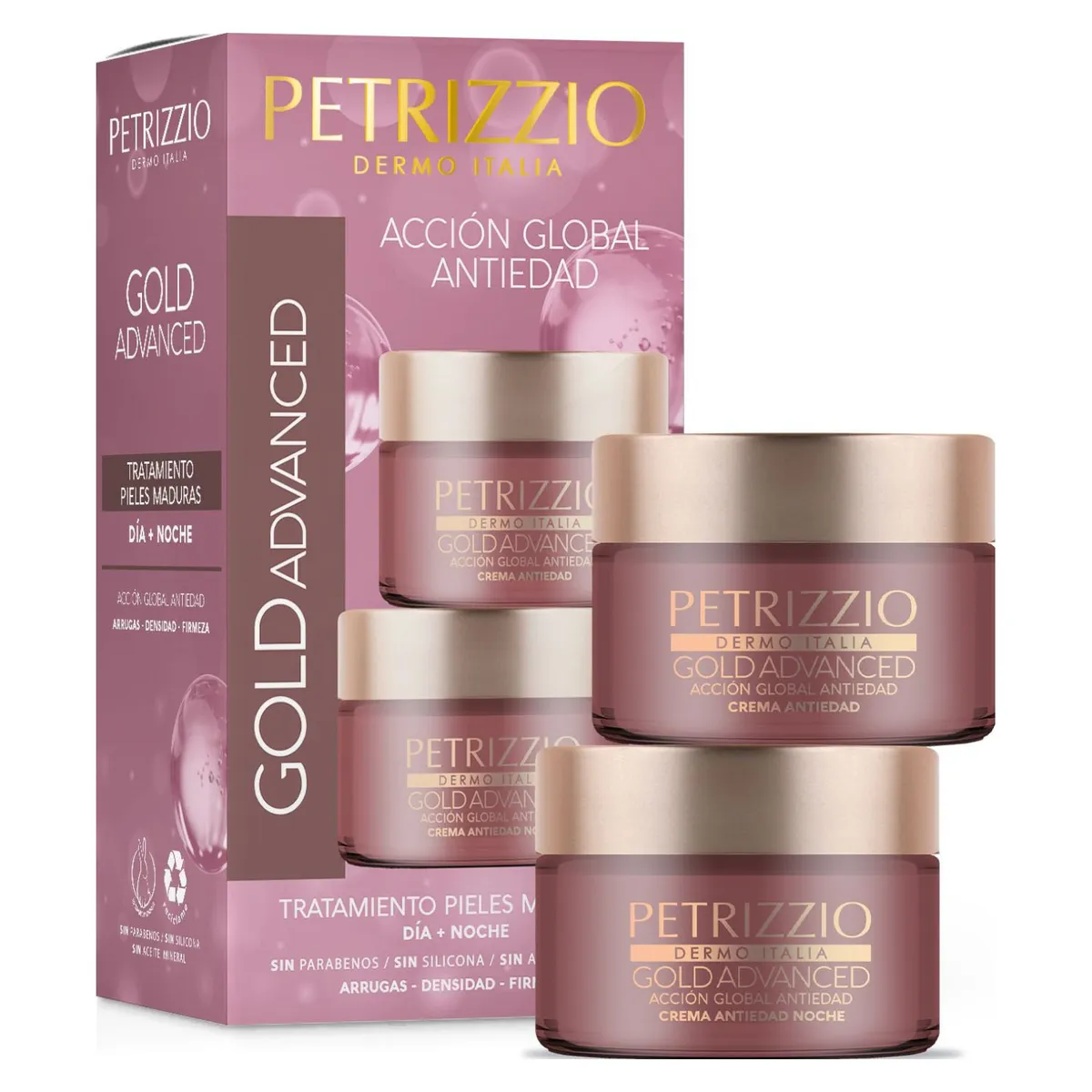 PETRIZZIO - Estuche Cr Gold Advanced Dia+Noche Petrizzio