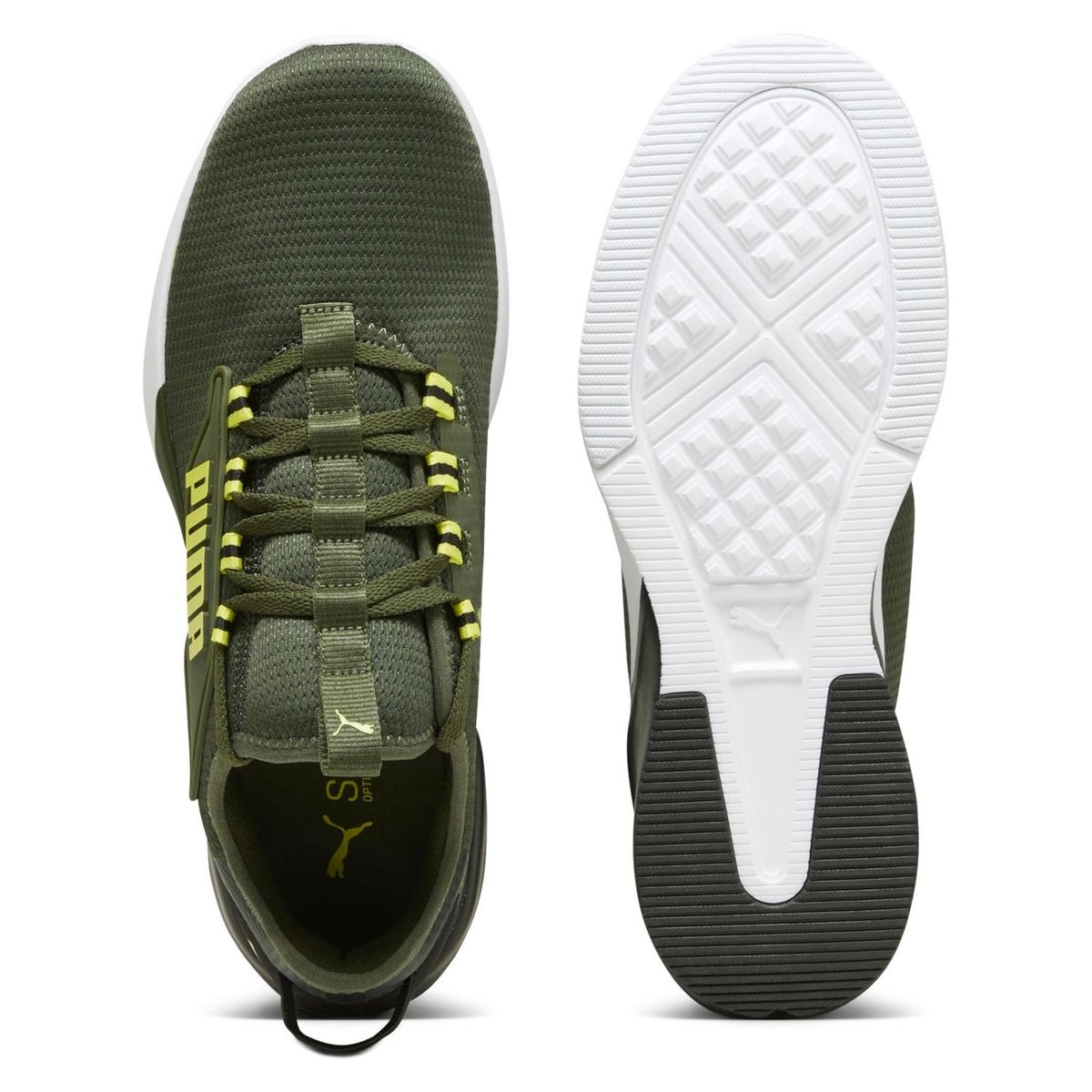 PUMA - Retaliate 2 Zapatilla Running Hombre Verde Puma