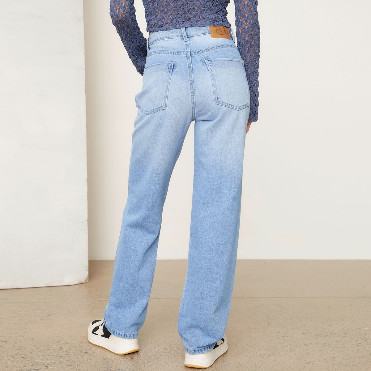 AMERICANINO - Americanino Jeans Baggy Tiro Medio Mujer