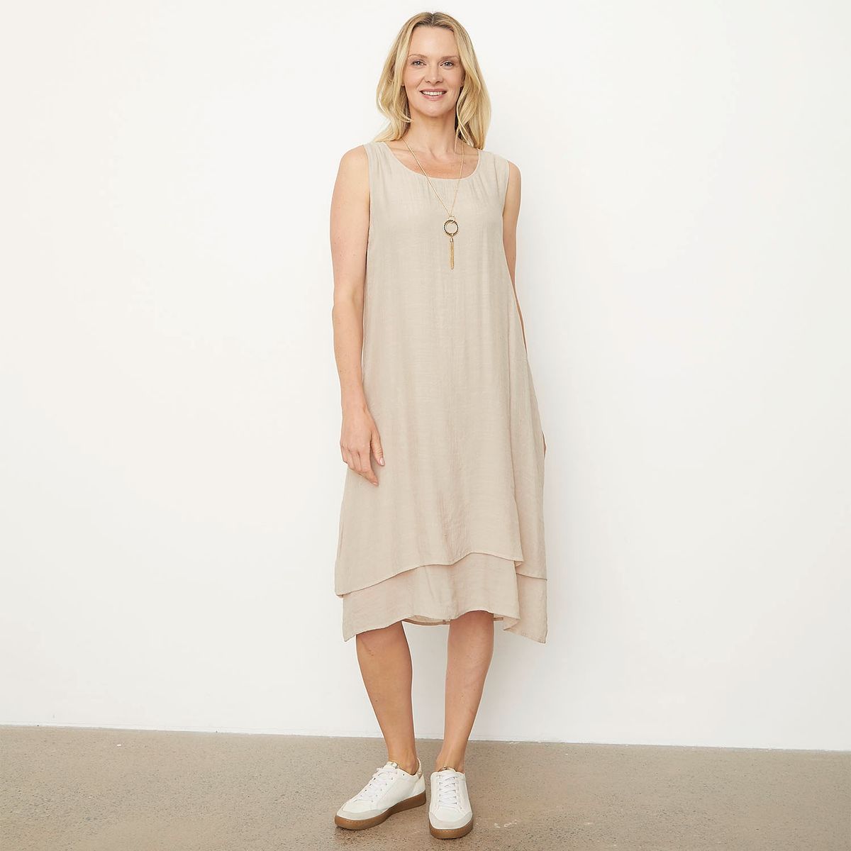 S COCCI - Vestido Midi Mujer Stefano Cocci