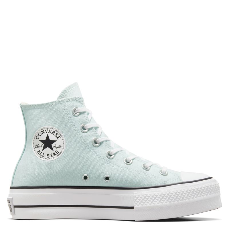 CONVERSE - Chuck Taylor All Star Lift Zapatilla Urbana Mujer Celeste Converse