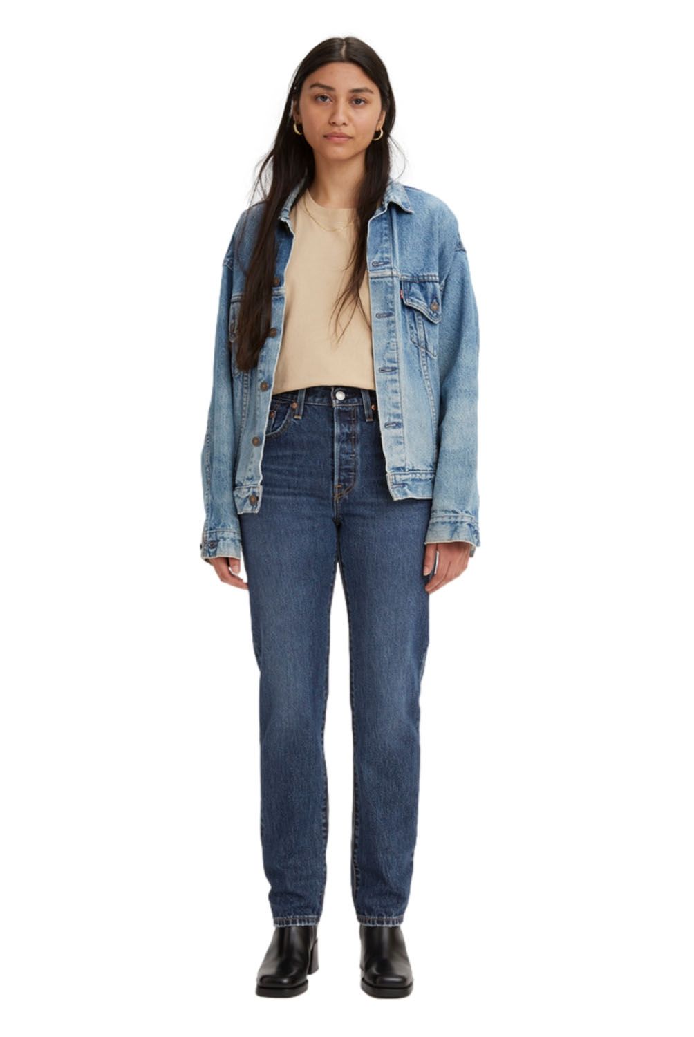 LEVIS - Jeans Regular Tiro Alto Mujer Levis