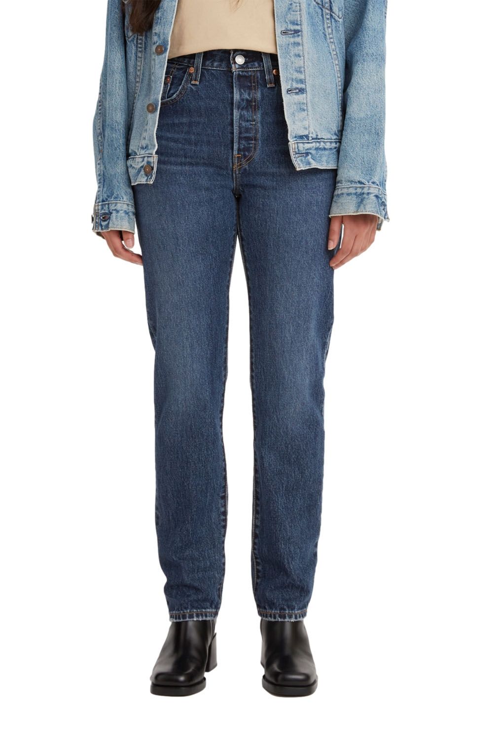 LEVIS - Jeans Regular Tiro Alto Mujer Levis