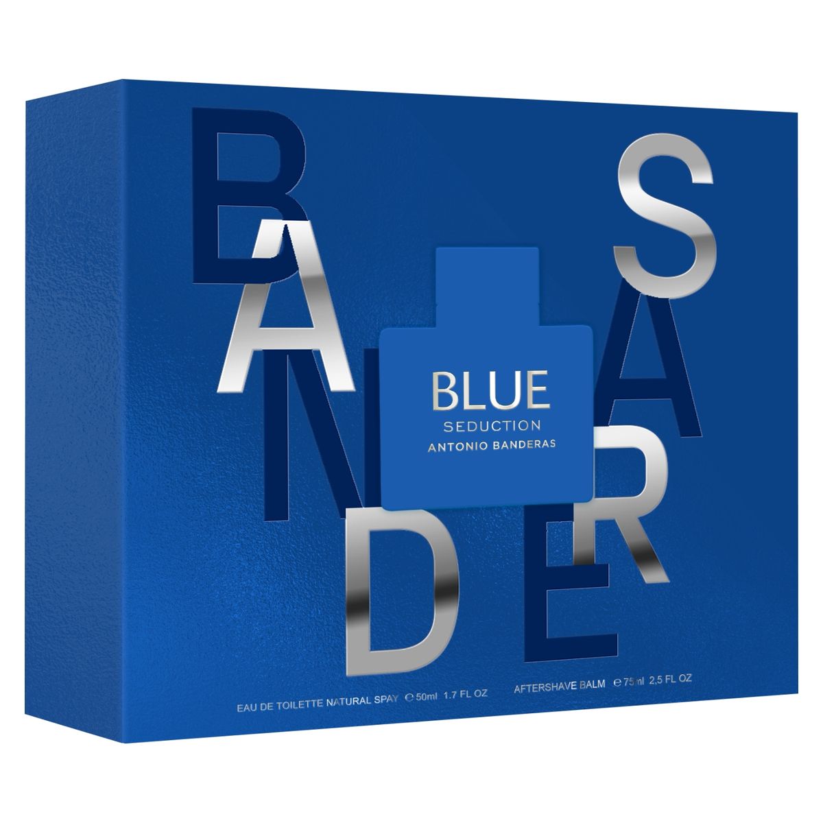BANDERAS - Set Perfume Hombre Blue Seduction Edt 50Ml + After Shave Antonio Banderas
