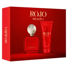 SHAKIRA - Set Regalo Perfume Mujer Rojo EDP 50ml + Body Lotion 75ml