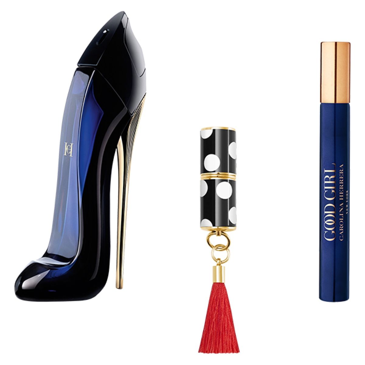 CAROLINA HERRERA - Set Perfume Mujer Good Girl Edp 80Ml + Mini Fabulous Kiss Lipstick Satin 310 Carolina + Megaspritzer 10Ml Carolina Herrera