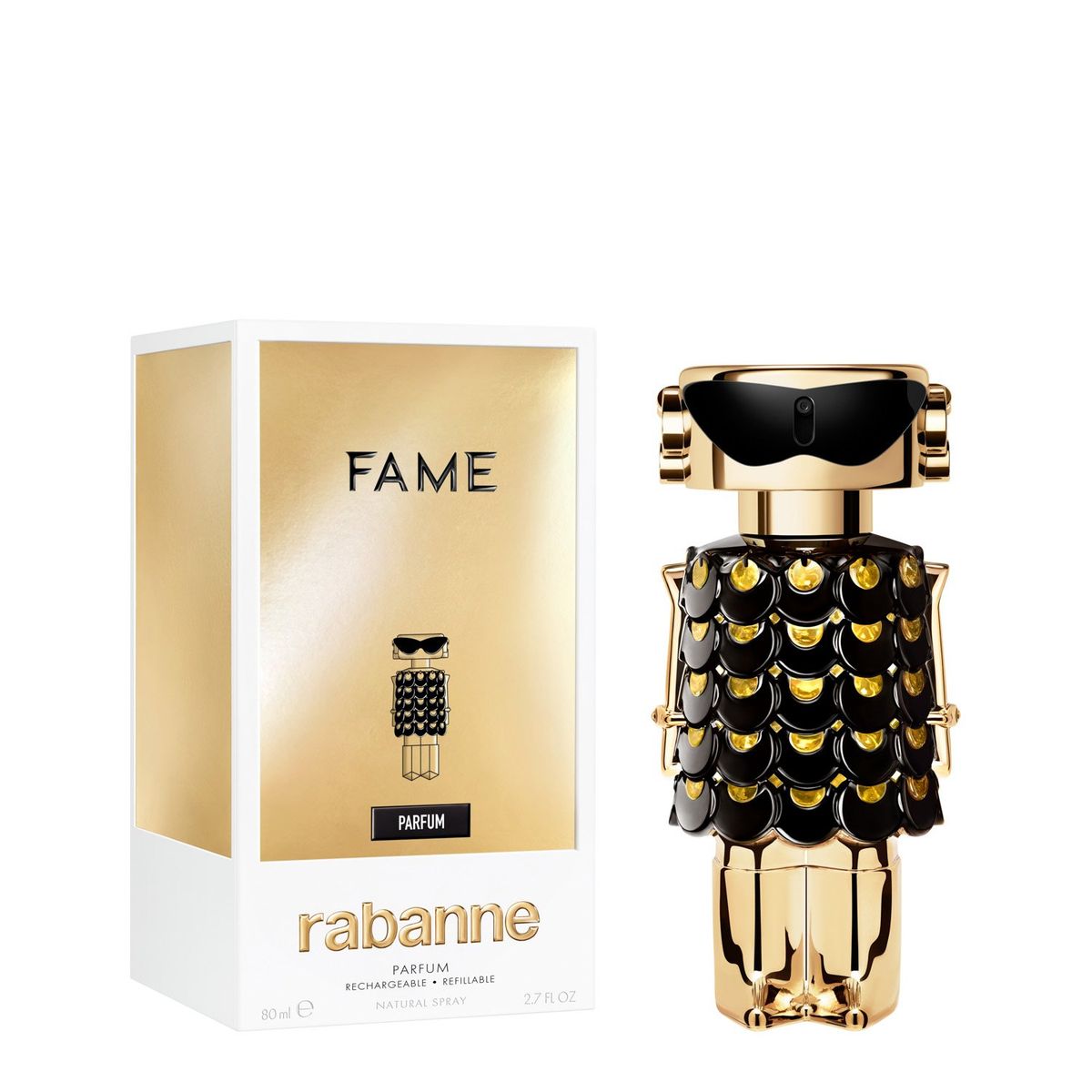 RABANNE - Perfume Mujer Fame Parfum Edp 80 Ml Refill Rabanne