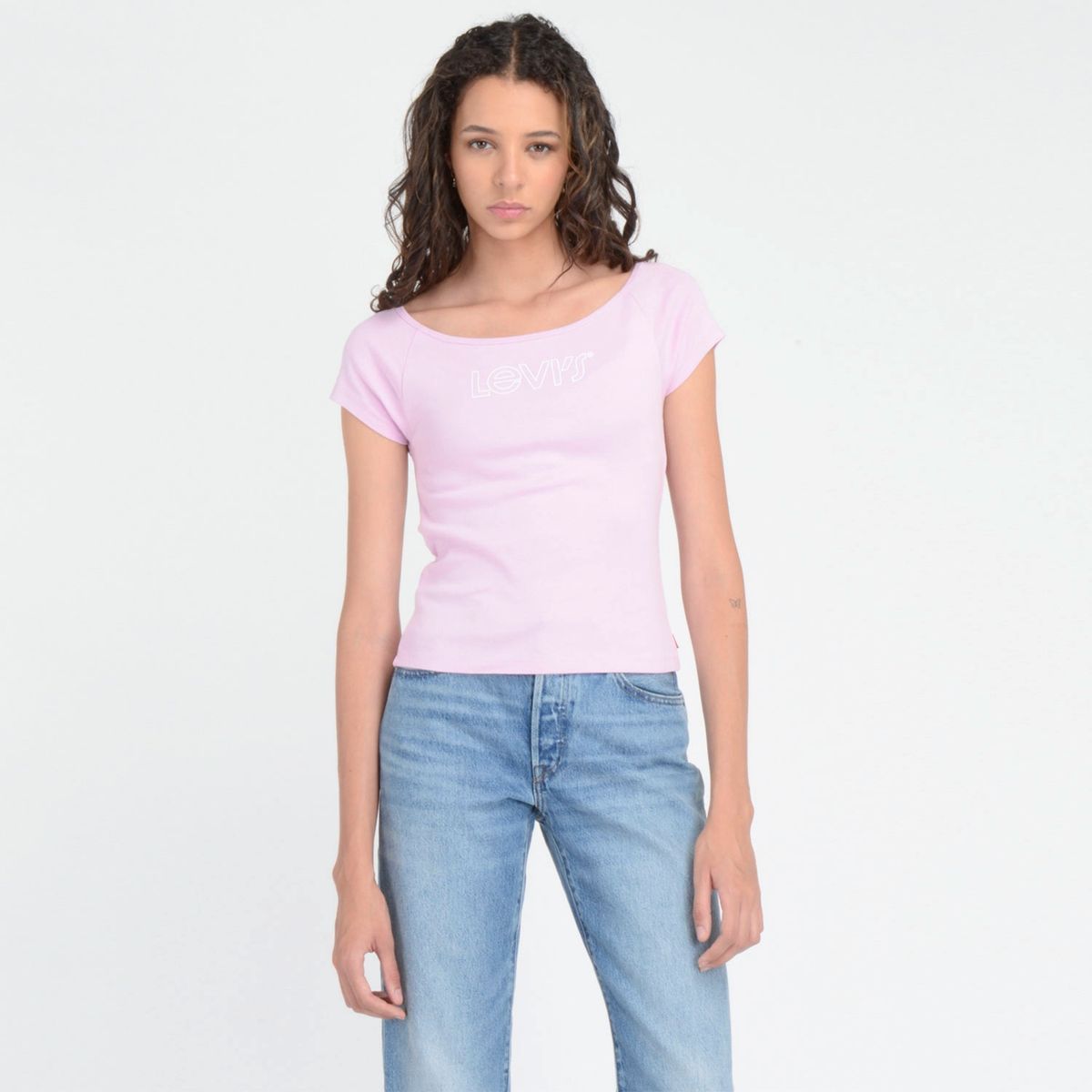 LEVIS - Polera Manga Corta Algodón Mujer Levis