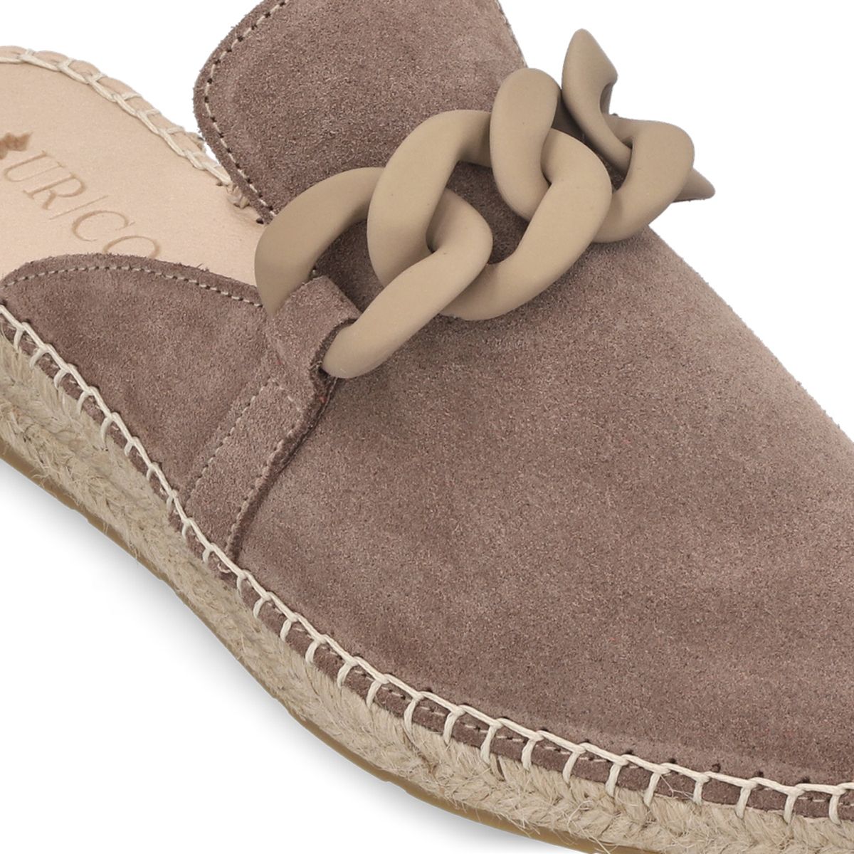 URCO - Alpargata Mujer Cuero Beige Urco