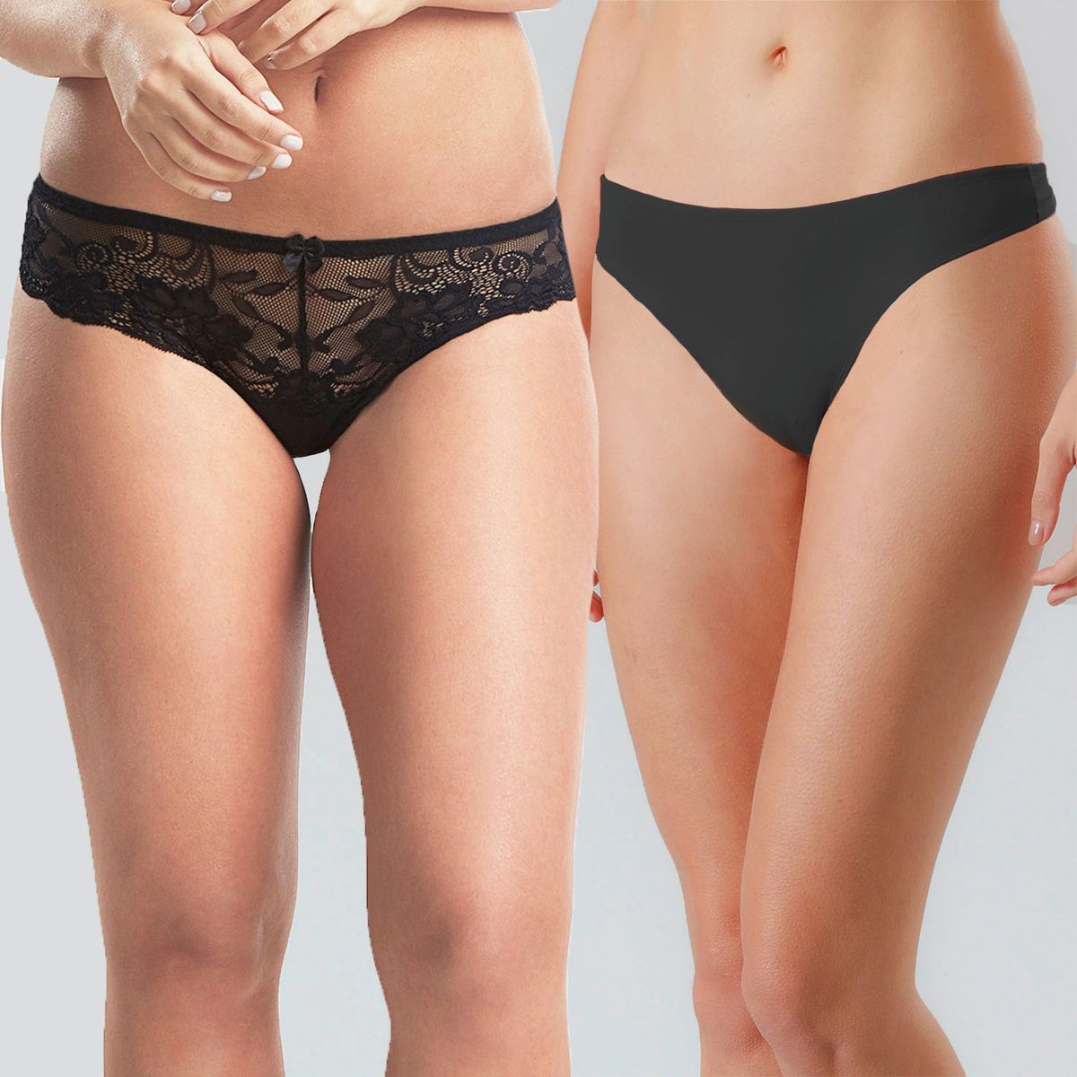 FLORES - Pack 2 Colaless Mujer Flores