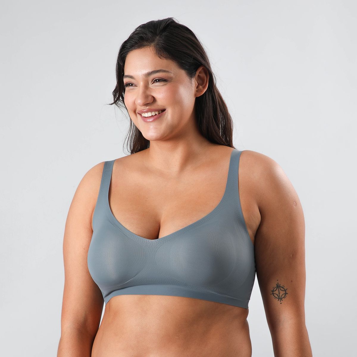 FLORES - Sosten Seamless Classic Mujer Flores