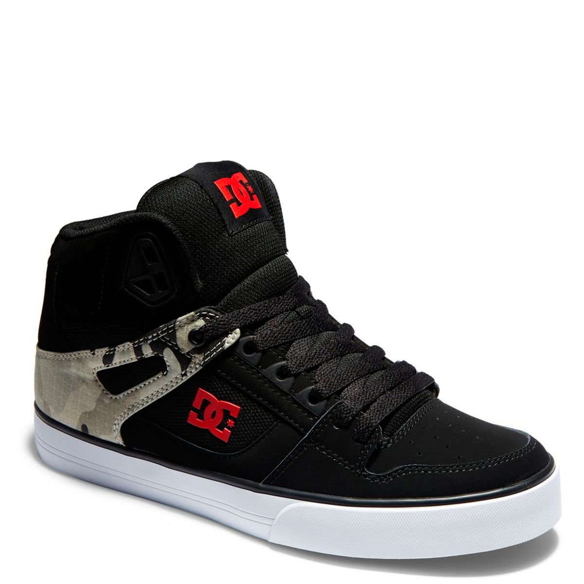 DC SHOES - Pure Ht Wc M Shoe Acb Zapatilla Urbana Hombre Cuero Negro Dc Shoes