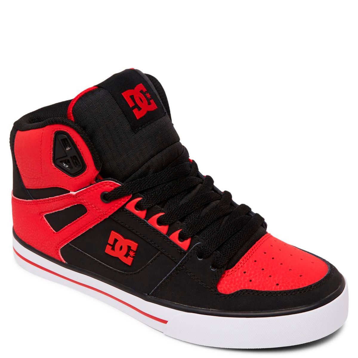 DC SHOES - Pure HT WC FWB Zapatilla Urbana Hombre Cuero Rojo DC Shoes