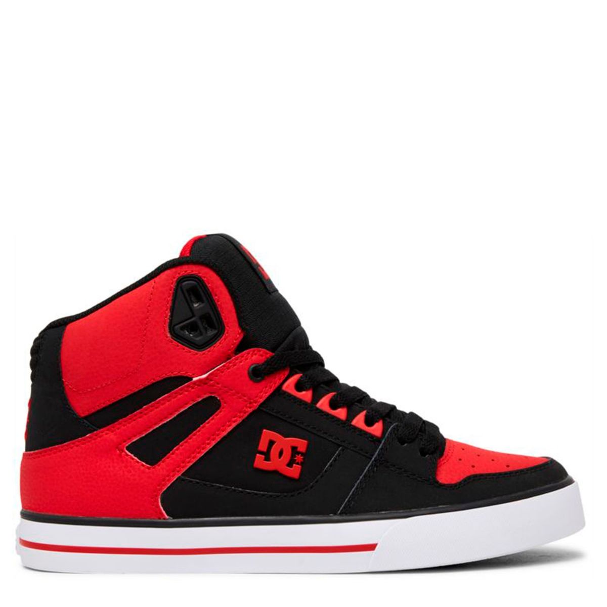 DC SHOES - Pure HT WC FWB Zapatilla Urbana Hombre Cuero Rojo DC Shoes
