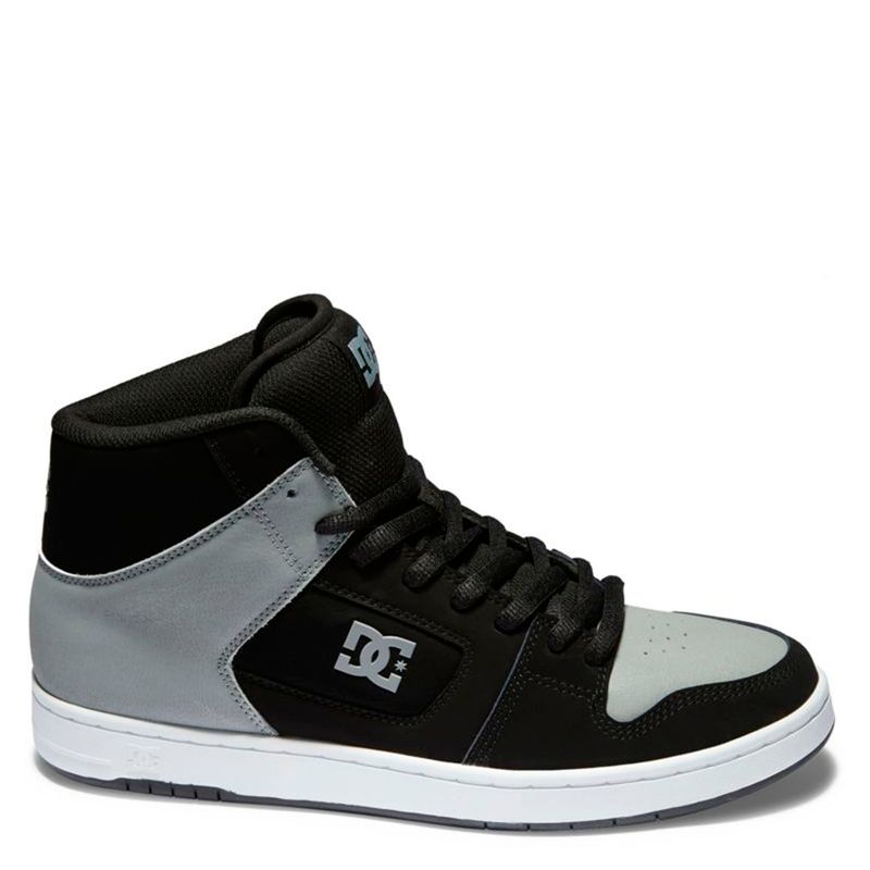 DC SHOES - Manteca 4 Hi Bgy Zapatilla Urbana Hombre Cuero Gris Dc Shoes