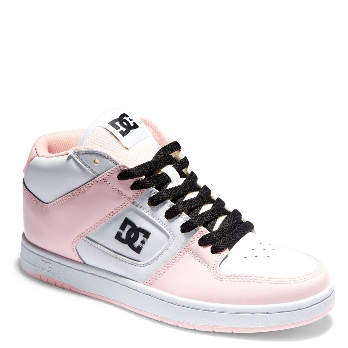 DC SHOES - Manteca 4 Mid Light Pink Zapatilla Mujer Cuero DC Shoes