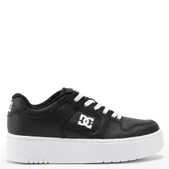 DC SHOES - Manteca 4 Platform B/W Zapatilla Mujer Cuero Negro