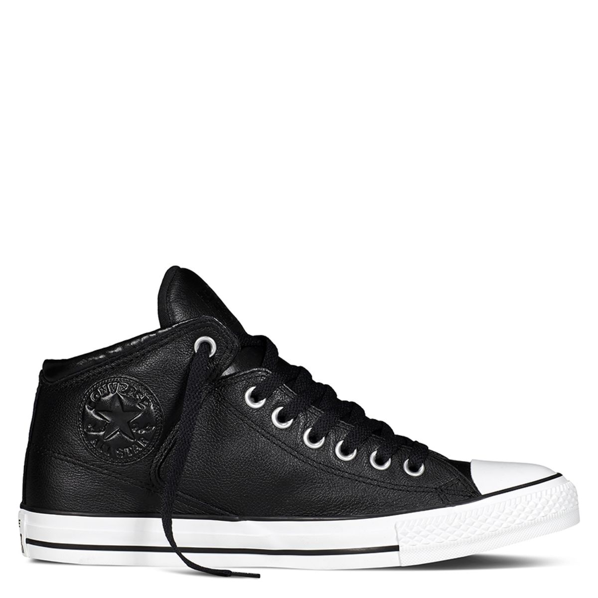 CONVERSE - Chuck Taylor All Star High Str Zapatilla Urbana Hombre Cuero Negro Converse