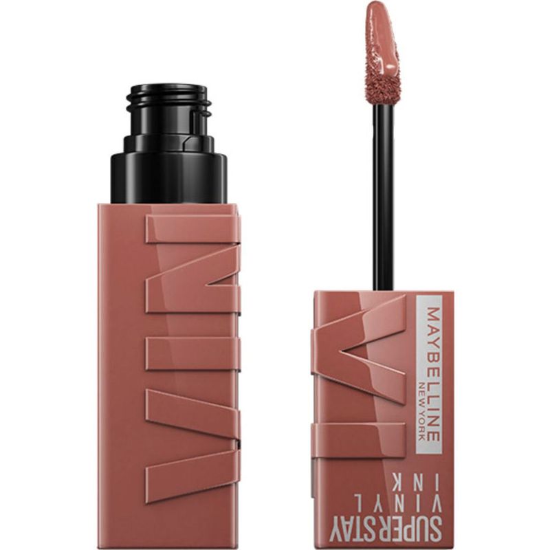 MAYBELLINE - Labial larga duración Super Stay Vinyl Ink 120 Punchy Maybelline