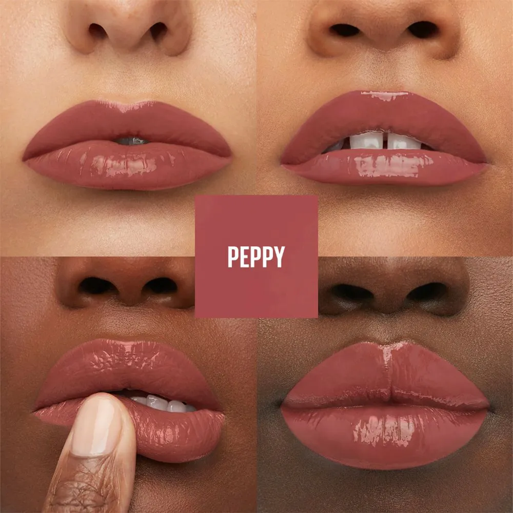 Labial Líquido NY Super Stay Vinyl Ink Tono Peppy, foto 4