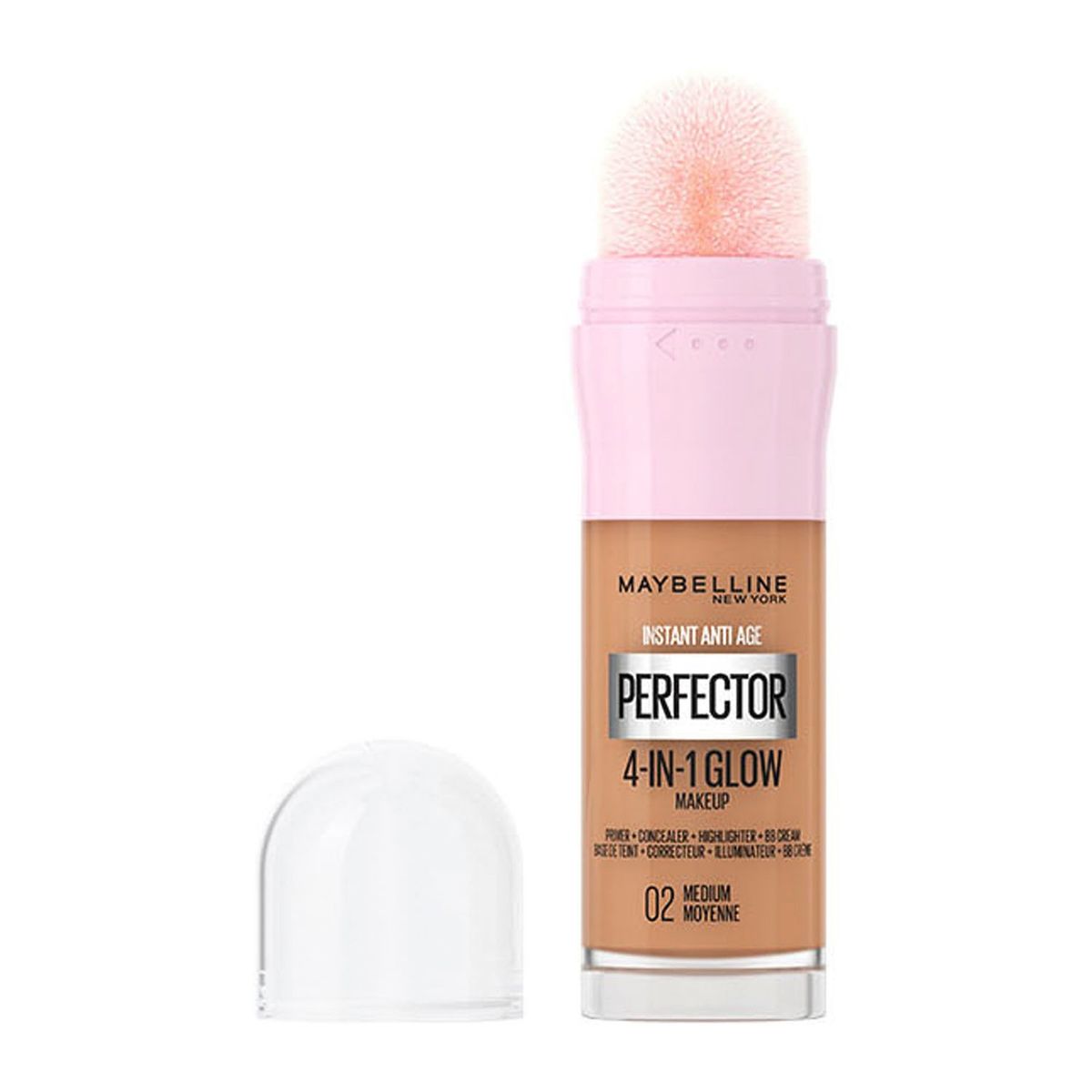MAYBELLINE - Base 4 En 1 Perfector Glow Medium Maybelline