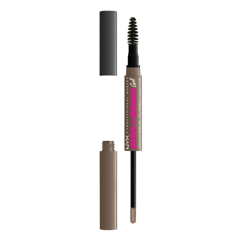 NYX PROFESSIONAL MAKEUP - Zero To Brow Gel Ash Brown Nyx Professional Makeup