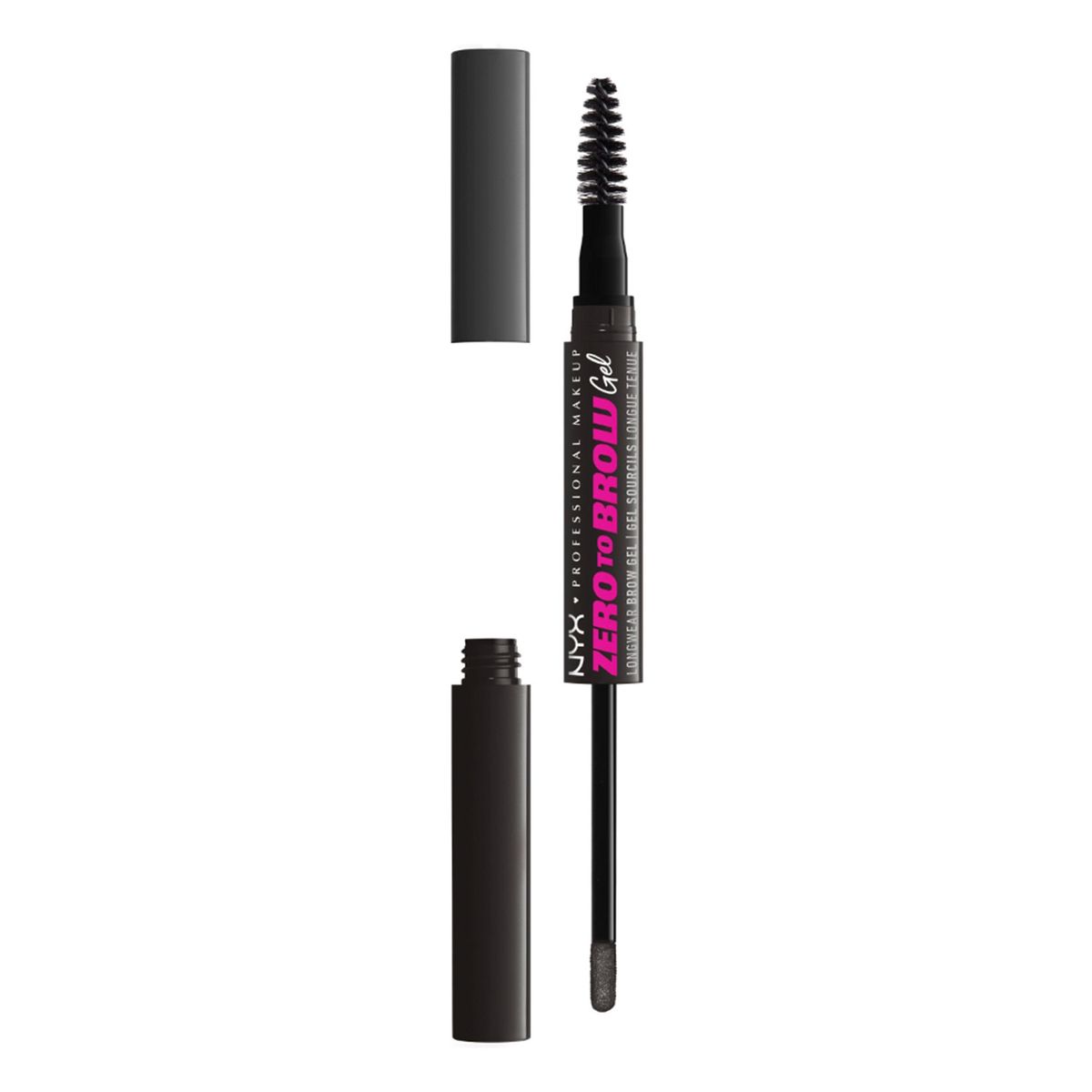 NYX PROFESSIONAL MAKEUP - Zero To Brow Gel Black Nyx Professional Makeup