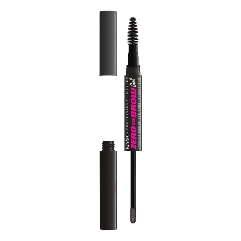 NYX PROFESSIONAL MAKEUP - Zero To Brow Gel Black Nyx Professional Makeup
