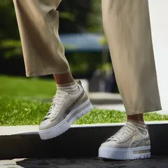 PUMA - Mayze Luxury Zapatilla Urbana Mujer Blanco