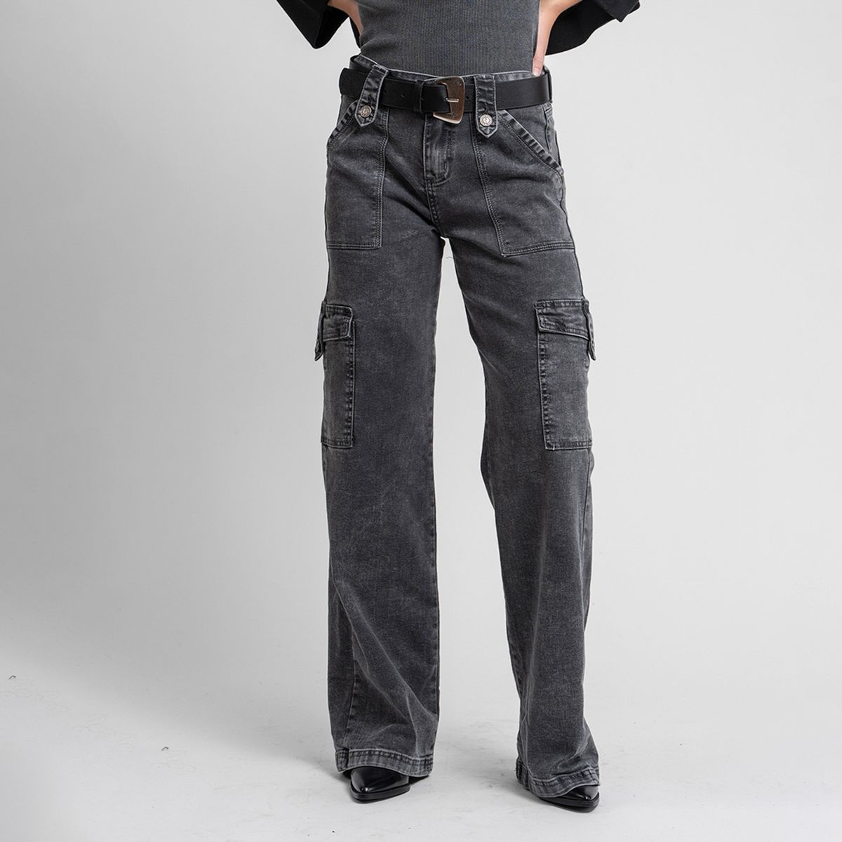 LOLITA LPK - Jeans Cargo Tiro Medio Mujer Lolita Lpk