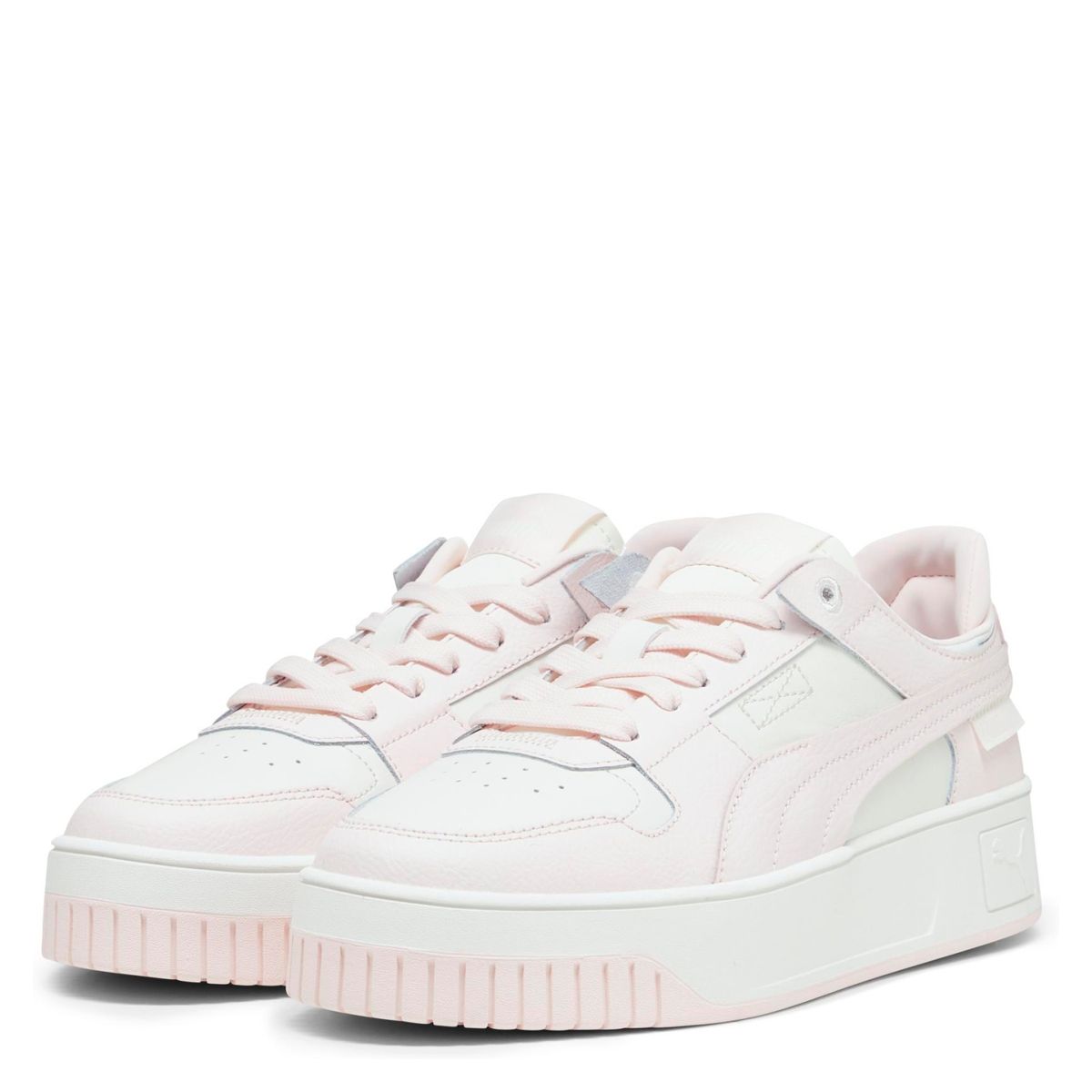 PUMA - Carina Street Wip Zapatilla Urbana Mujer Cuero Blanco Puma