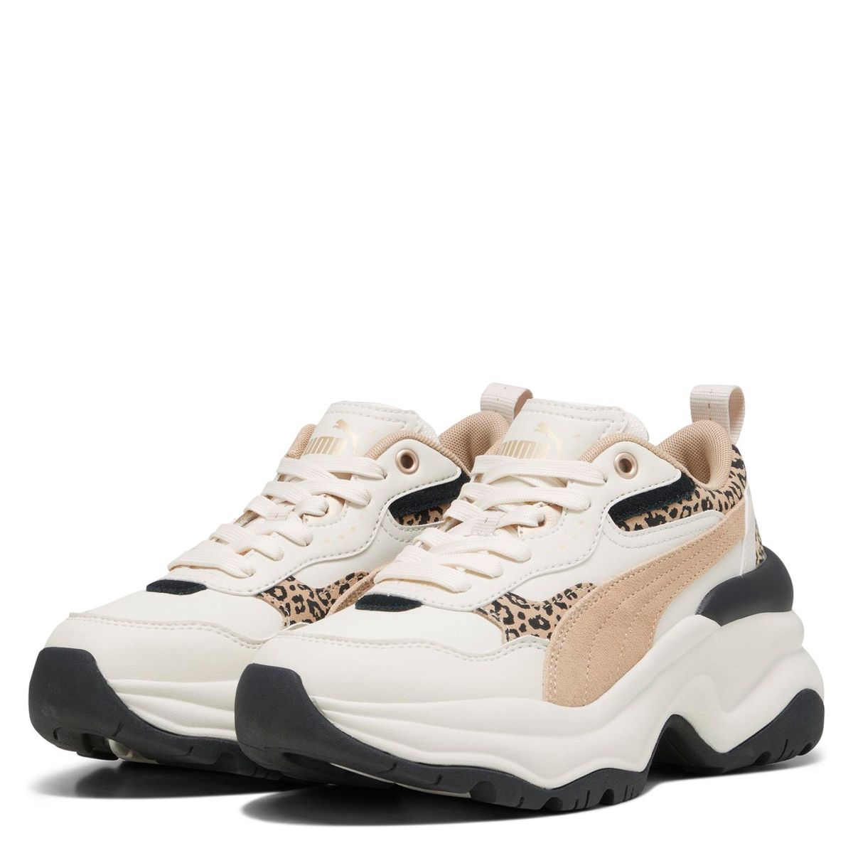 PUMA - Cilia Wedge Animal Zapatilla Urbana Mujer Blanco Puma