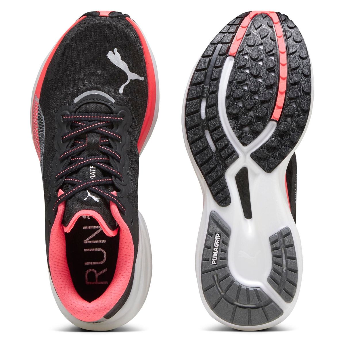PUMA - Deviate Nitro 2 Zapatilla Running Mujer Negro Puma