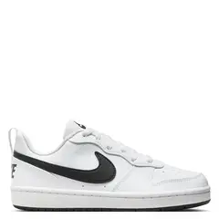 NIKE - Court Borough Low Zapatilla Urbana Niño Blanco (34.5 a 38.5)