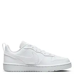 NIKE - Court Borough Low Zapatilla Urbana Niño Blanco (34.5 a 38.5)