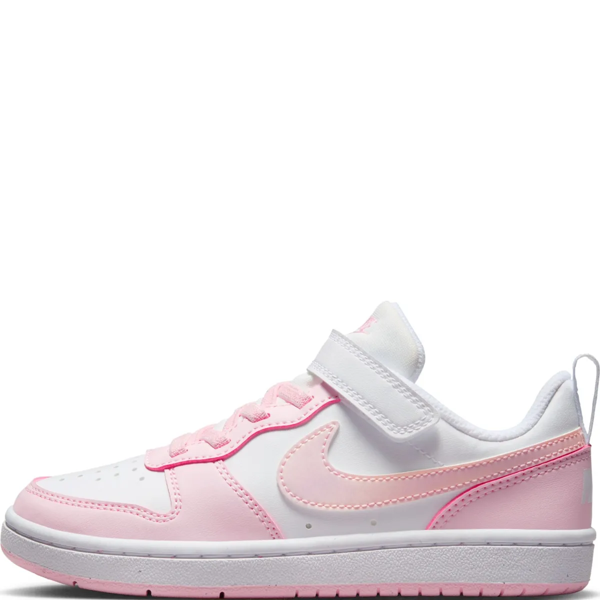 NIKE - Court Borough Low Zapatilla Urbana Niña Rosado (26.5 a 34) Nike