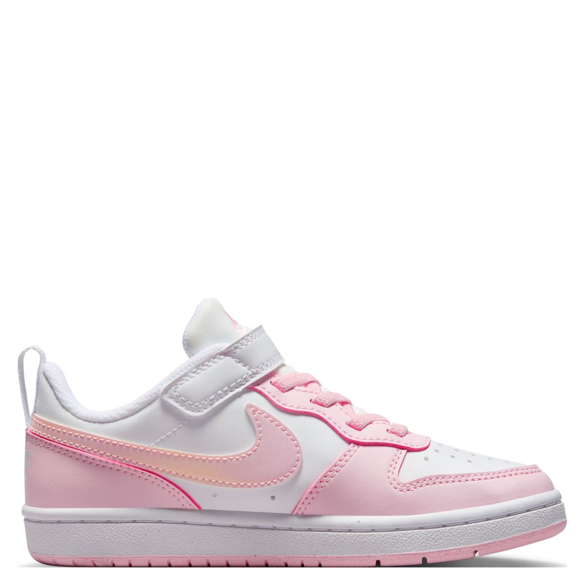 NIKE - Court Borough Low Zapatilla Urbana Niña Rosado (26.5 a 34) Nike