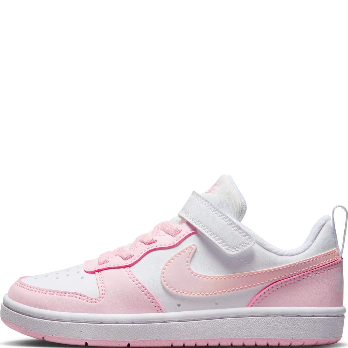NIKE - Court Borough Low Zapatilla Urbana Niña Rosado (26.5 a 34) Nike