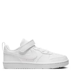 NIKE - Court Borough Low Zapatilla Urbana Niño Blanco (26.5 a 34)