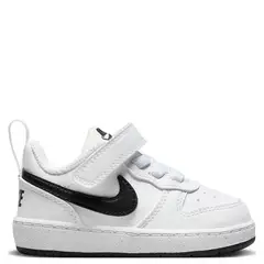 NIKE - Court Borough Low Zapatilla Urbana Niño Blanco (17.5 a 26)