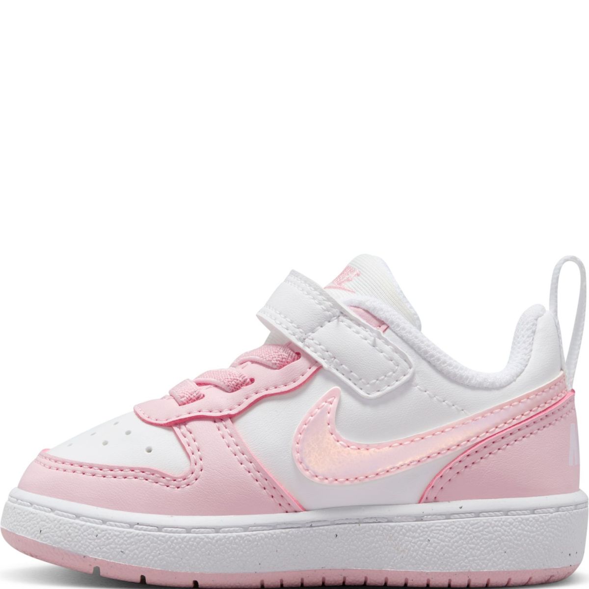 NIKE - Court Borough Low Zapatilla Urbana Bebé Niña Rosado (17.5 A 26) Nike