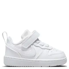 NIKE - Court Borough Low Zapatilla Urbana Niño Blanco (17.5 a 26)