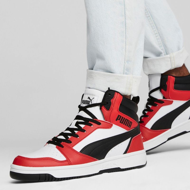 PUMA Rebound V6 Zapatilla Urbana Hombre Rojo Puma